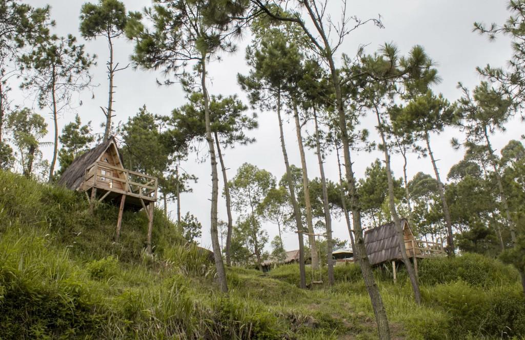 Готель Papandayan Camping Ground Cileuleuy Екстер'єр фото