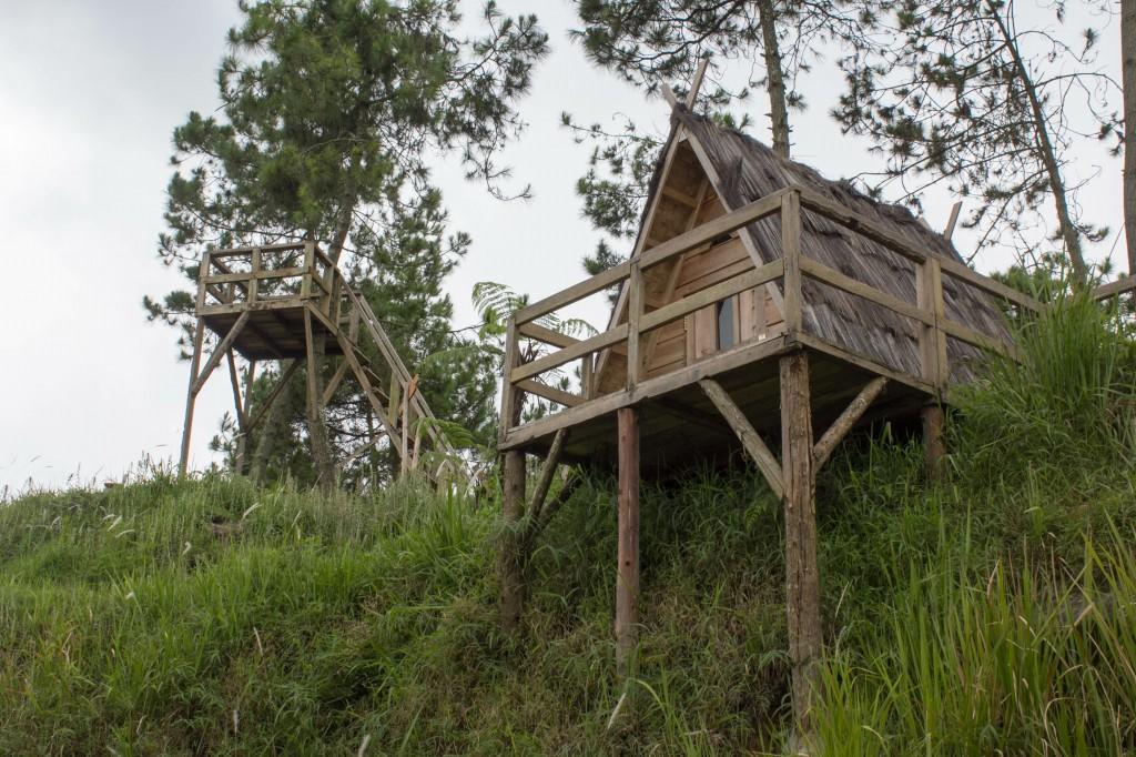 Готель Papandayan Camping Ground Cileuleuy Екстер'єр фото