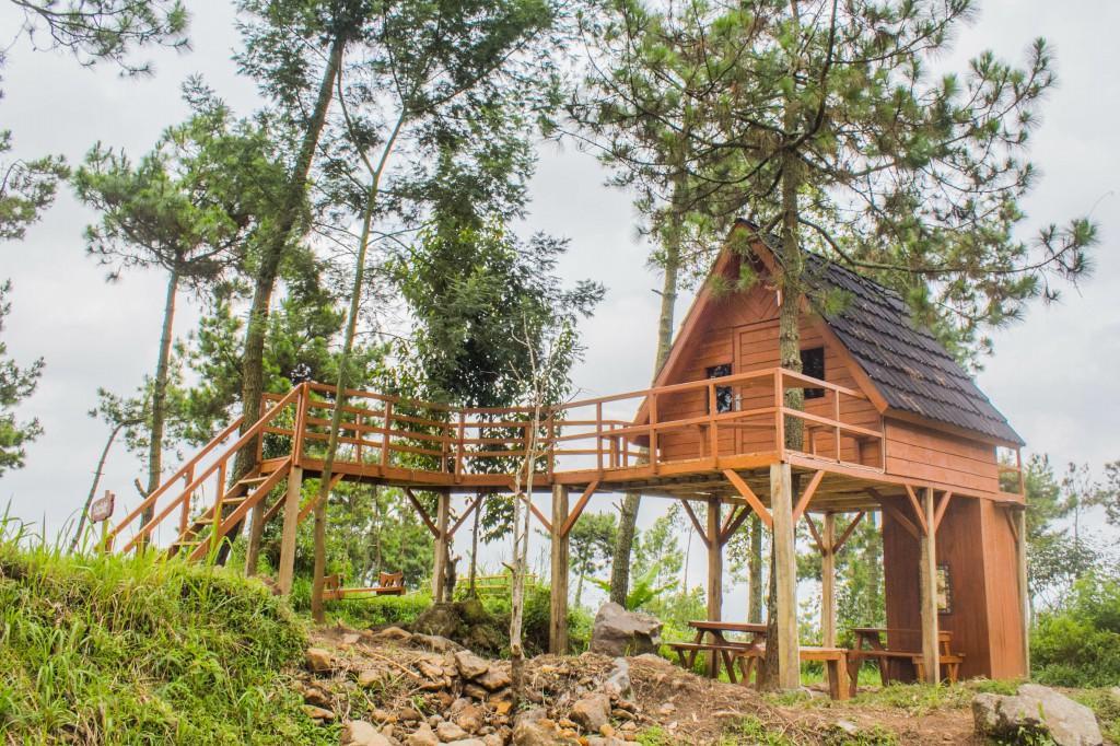 Готель Papandayan Camping Ground Cileuleuy Екстер'єр фото