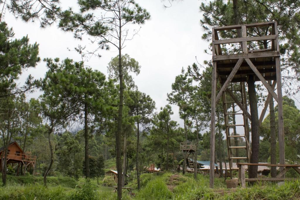Готель Papandayan Camping Ground Cileuleuy Екстер'єр фото