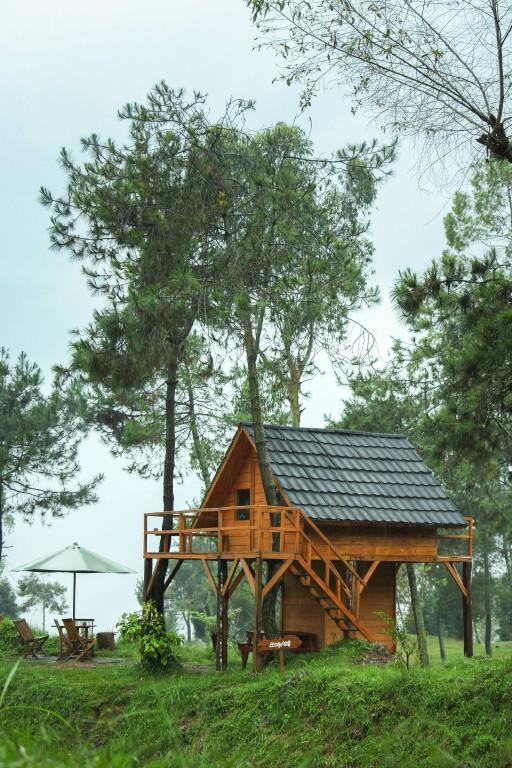 Готель Papandayan Camping Ground Cileuleuy Екстер'єр фото